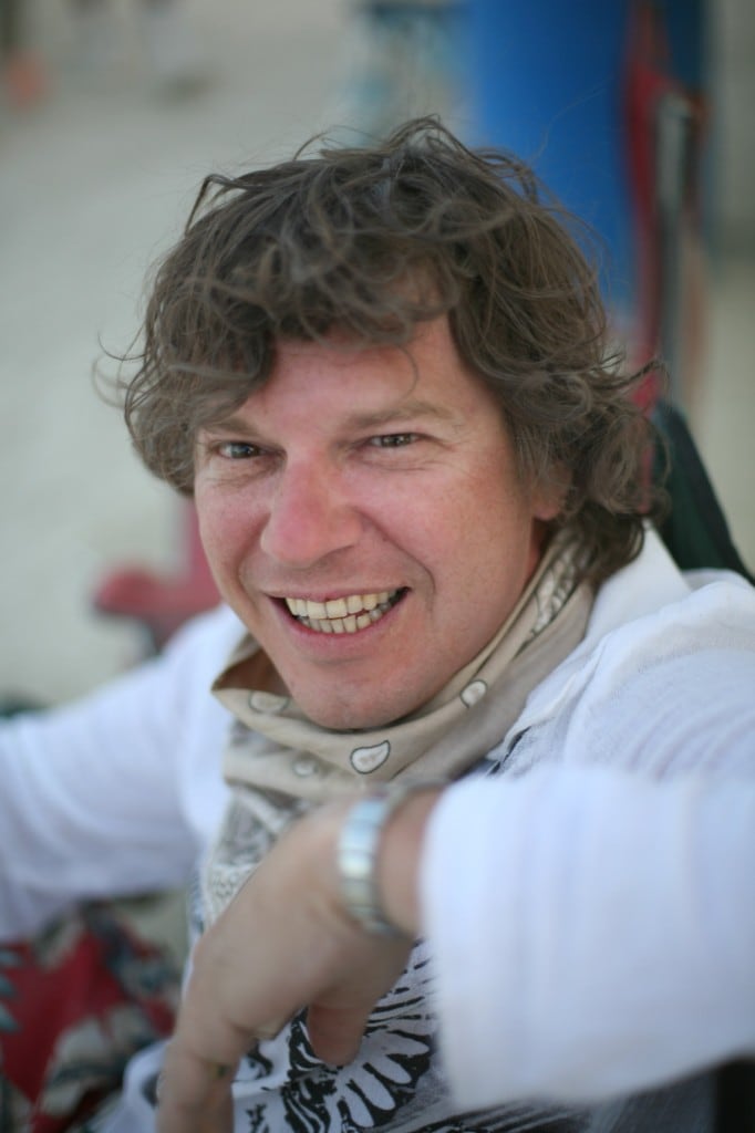 Portrait of Eugene Lukyanenko at Burning Man in 2009.